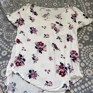 Hollister floral top size xs
